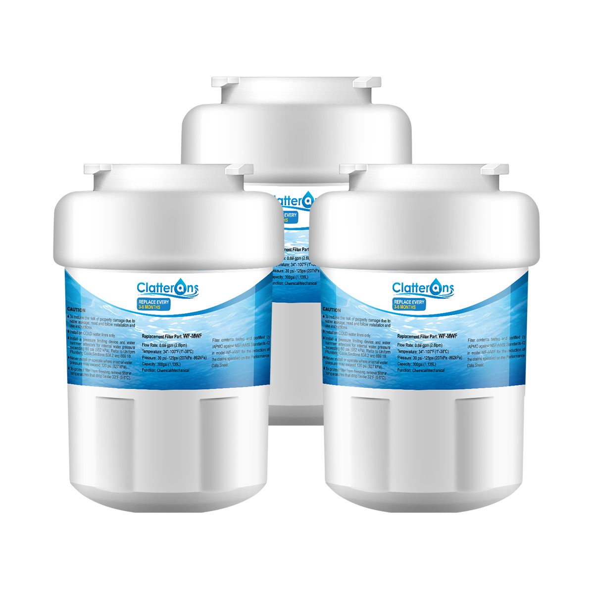 GE MWF Refrigerator Water Filter Smartwater Kenmore 9991 Hotpoint HWFA