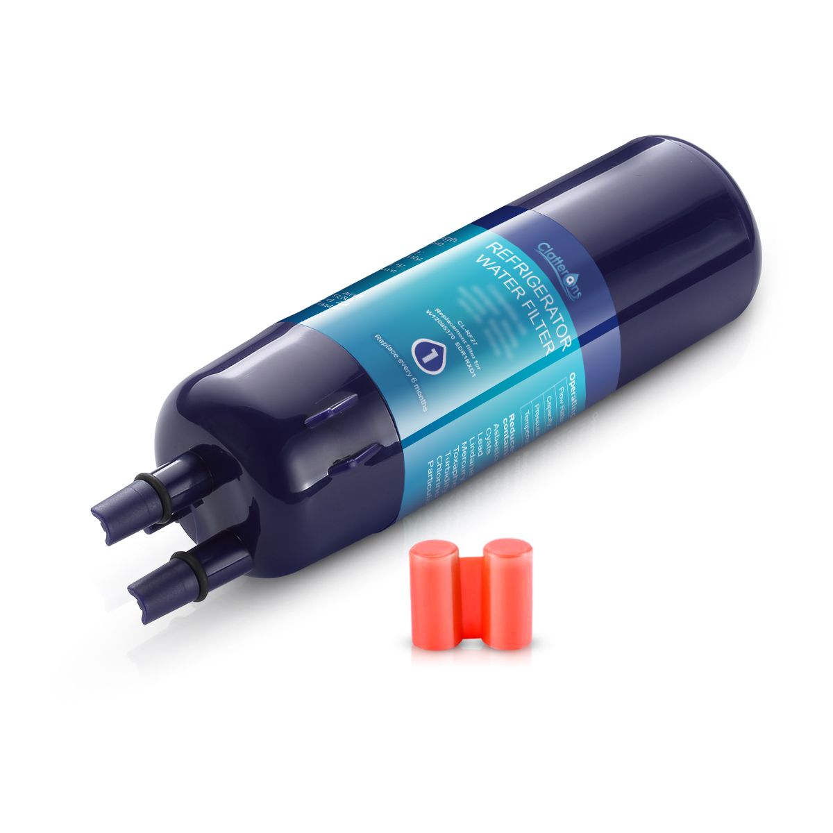 Clatterans CLRF27 Replacement for Whirlpool W10295370 Filter, 3Pack