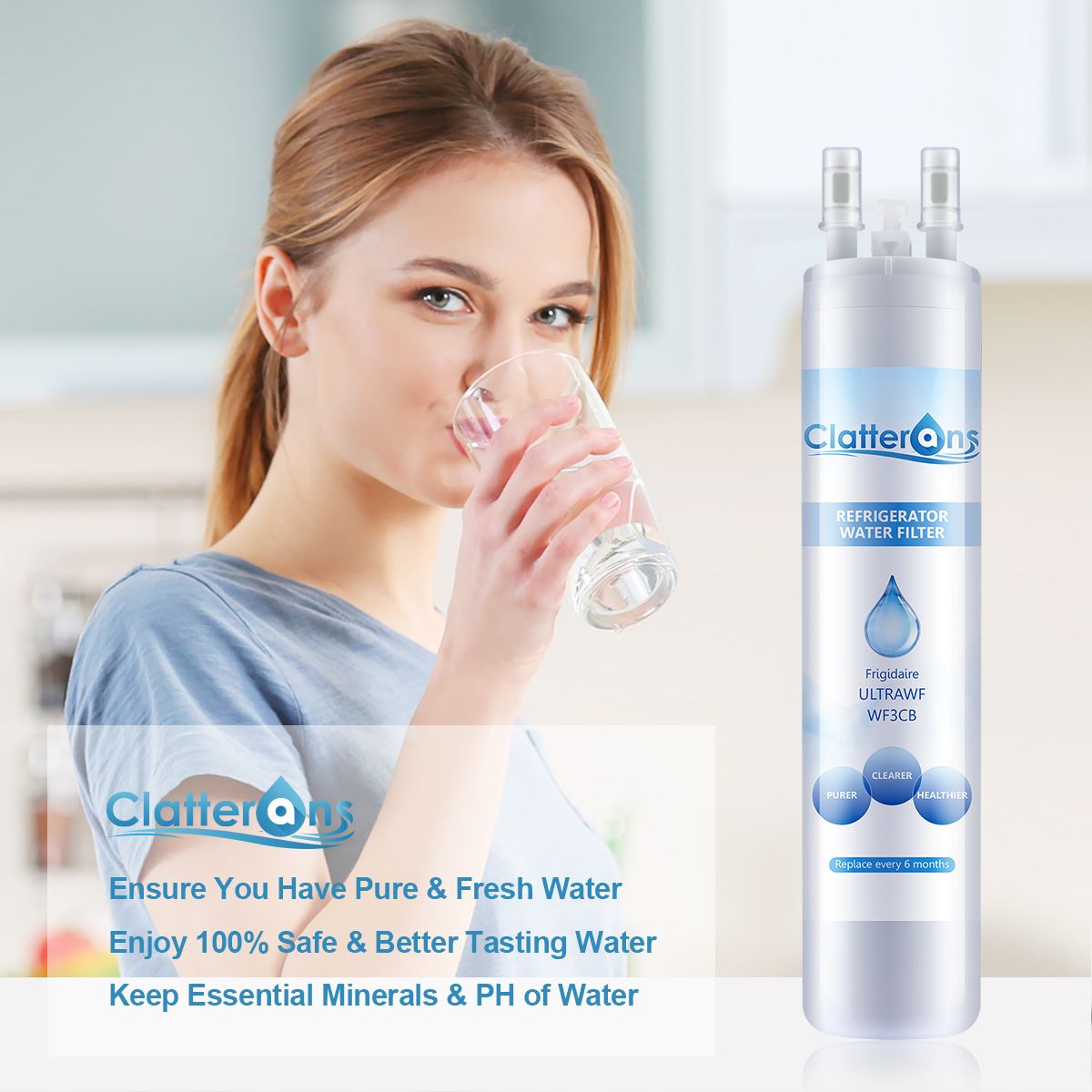 Frigidaire Water Filter WF3CB Ultrawf Water Filter, Kenmore 9999 Water