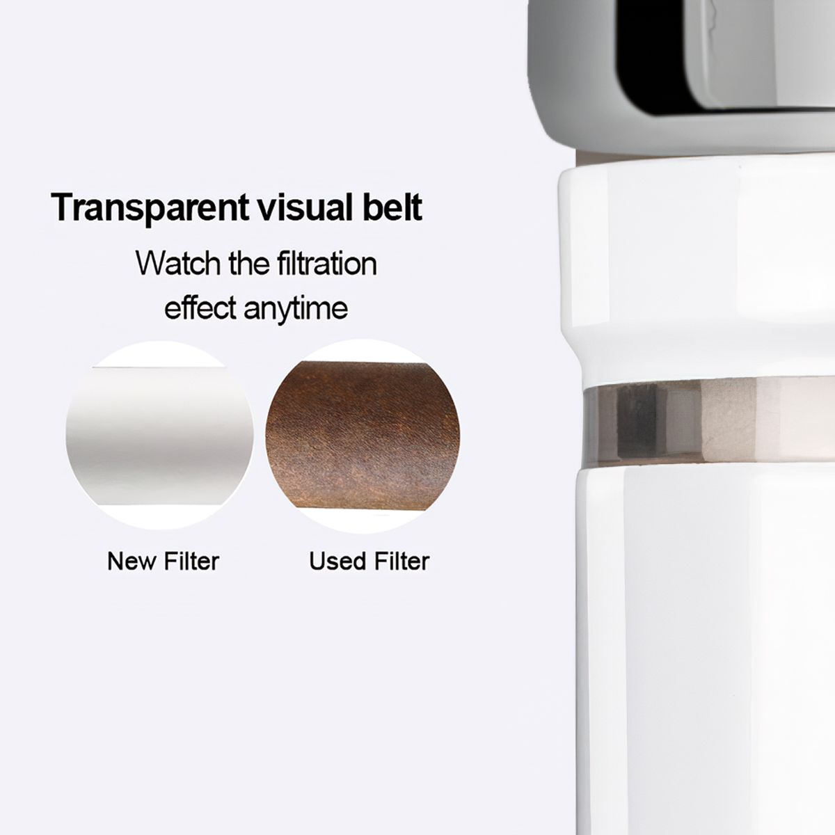 Clatterans 13000 Gallons Shower Filter for Hair & Skin HealthRemoves 99 Chlorine