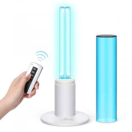 uv light with remote control