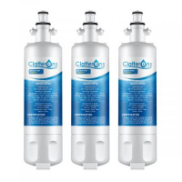 Clatterans CL-RF04 LT700P LG ADQ36006101 Refrigerator Water Filter & 469690 Water Filter, 3-Pack