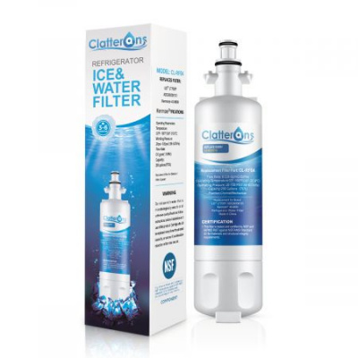 Clatterans CL-RF04 469690 Refrigerator Water Filter, 3-Pack