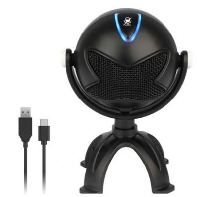 Alien Snowball Microphone Condenser Microphone USB Computer Live K Song Recording Game Video Conference Microphone