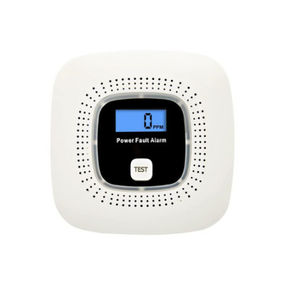 Carbon Monoxide Monitor Long Life with Battery , Co Alarm Detector with LCD Display