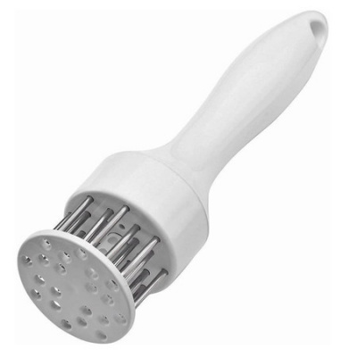 Perfect Kitchen Tool Handheld Noiseless Meat Beater Suitable for Mincing, Pork Chop Chop, Chicken Lamp, Beef Steak White