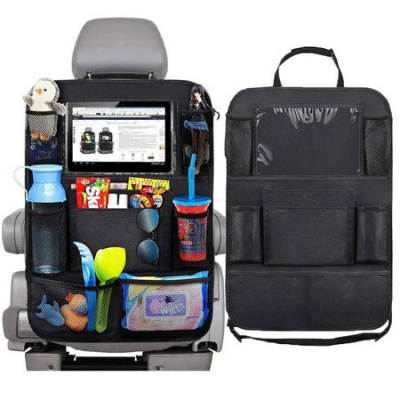 Universal Car Seat Back Organizer Multi-Pocket Storage Bag Tablet Holder Automobiles Interior Stowage Tidying