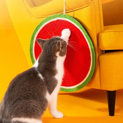 Cat Scratching Sisal Plate Cute Cushion Scratch Resistance Pet Scratching Toys