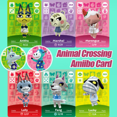 24PCS Animal Crossing New Horizons Game Amiibo Card For NS Switch NFC Cards Hot Villager Marshal Series 1 2 3 4