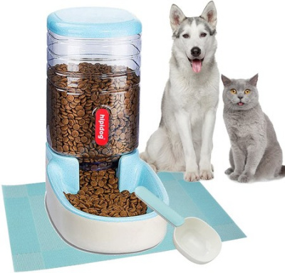 Pet Gravity Food Dispenser Set, For Small And Large Dogs And Cats, Automatic Food And Water Feeder Set